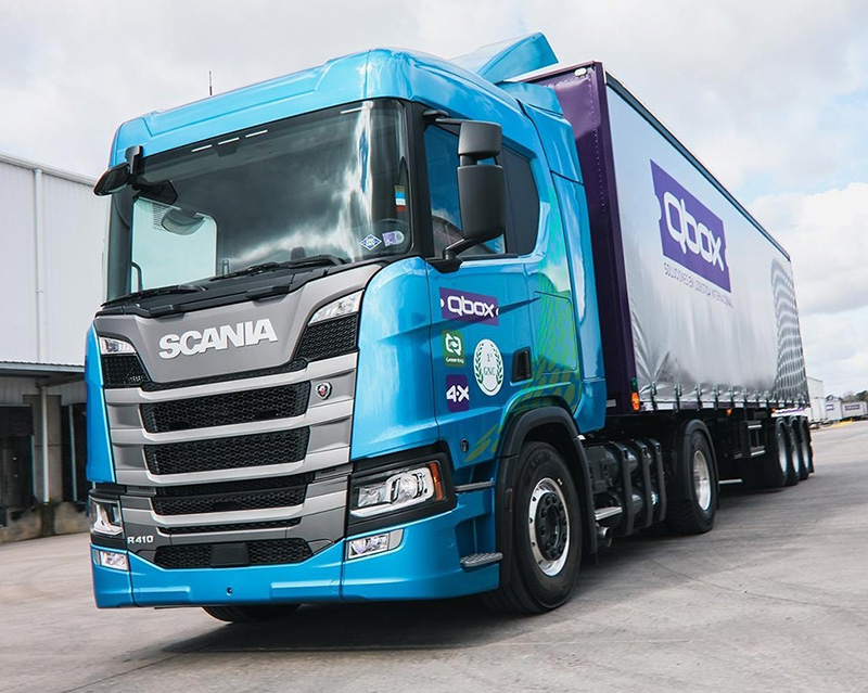 Scania entregó su primer camión a gas en Argentina